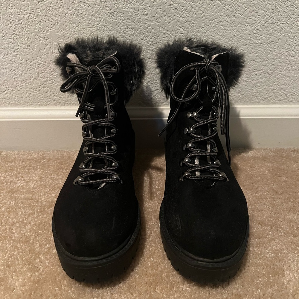 Faux Fur Winter Boots